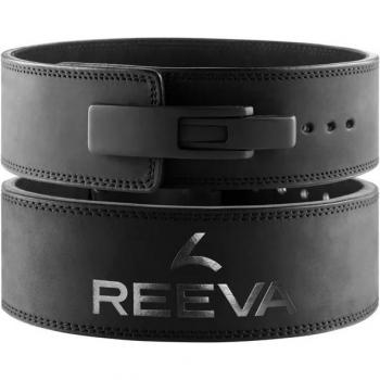 Reeva Leather Weightlifting Belt - Black