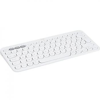 Teclado Inalámbrico Logitech K380 AZERTY Blanco Francés