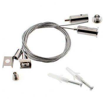 Kit para Colgar Perfiles, 2 cables de suspensión KEN 1,5m