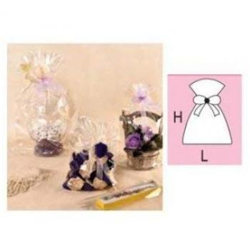Bolsas de Cellophane Transparentes para Alimentos 25x40 cm - Paquete de 100 Piezas