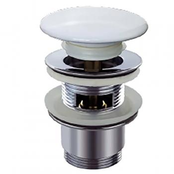 Tapón de válvula de drenaje SCHÜTTE blanco 1¼x65mm