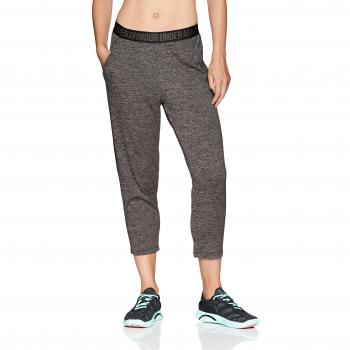 Under Armour Play Up Twist Leggings Capri, Mujer, Negro