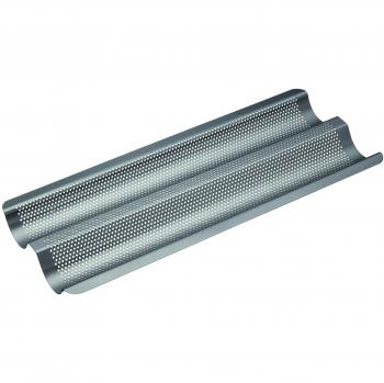 MasterClass Molde Perforado Horno Pan Baguette 39cm x 16.5cm x 2.5cm