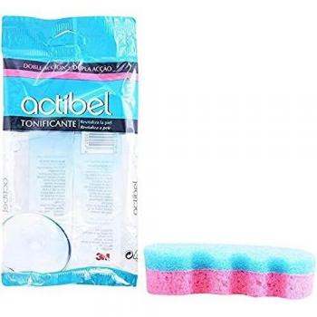 actibel esponja baño tonificante doble