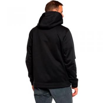 Sudadera de montaña Trangoworld Login Hombre Negro/Verde con capucha, talla M