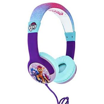 Auriculares Infantiles My Little Pony OTL Technologies MP0920 con cable, pequeño tamaño, limitador de volumen adecuado para niños de 3 a 7 años