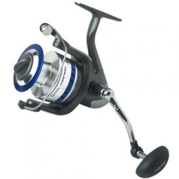 Quantum Stationärrollen Frontbremsrollen Maniac 460 FD - Carrete de Pesca de Arrastre, Color Multicolor