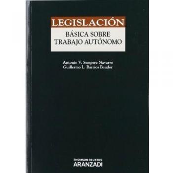 Legislación Básica sobre Trabajo Autónomo: 93