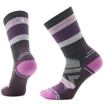 Smartwool Calcetines de senderismo Performance Hike Full Cushion Saturnsphere Crew para mujer, color Carbón vegetal, talla S