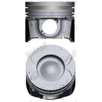 Pistón NURAL 87-430300-00 - Pistón de alta calidad, fabricado por Nural, diseñado para motores de automóviles, con medidas específicas para un ajuste perfecto y rendimiento óptimo