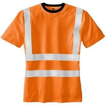 Camiseta de Alta Visibilidad HOOGE Naranja Fosforescente Talla M