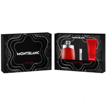 Set Montblanc Legend Red Eau De Parfum 100 Ml + 7,5 Ml + Gel De Ducha 100 Ml