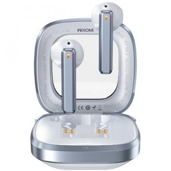 Auriculares Inalámbricos TWS Bluetooth 5.3 Wekome VB09 Cyerin con Estuche de Carga (Blanco) - Autonomía de 5 Horas