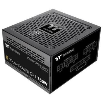 Thermaltake Toughpower GF1 750W Fully Modular ATX Power Supply - 80 PLUS Gold - Ultra Quiet Zero RPM