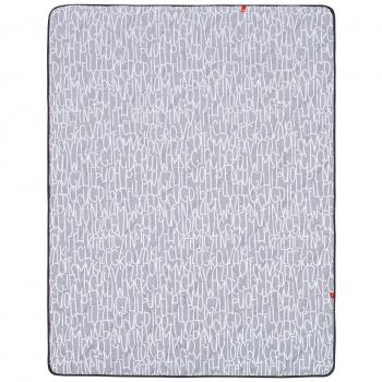 Colcha Boutí 100X135 Cm Be Lettera Gris