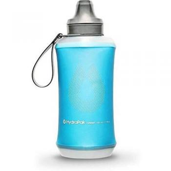 Hydrapak SOFTFLASK Crush 500 Botella Montañismo, Alpinismo y Trekking, Adultos Unisex, Azul