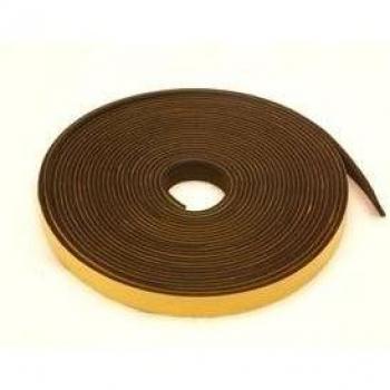Neopreno autoadhesivo de goma tira de 15 mm de ancho x 4 mm de grosor x 10 m largo