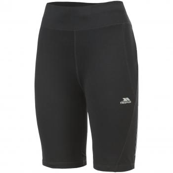 Trespass Melodie Active Pantalón Corto, Mujer, Negro