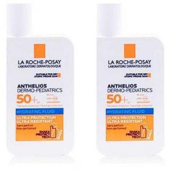 La Roche-Posay Anthelios Dermo-Pediatrics SPF 50+ Fluido Hidratante Duplo 2x50ml