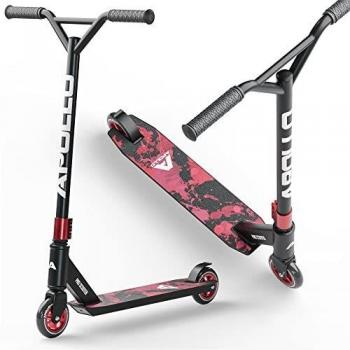 Patinete Freestyle Apollo 'Genius Pro' para Niños y Adultos con Rodamientos ABEC 9
