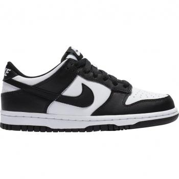 Nike Dunk Low Retro GS - Grade School Shoes - White/Black - Size 4.5