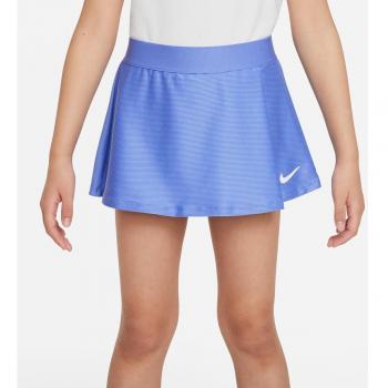 Nike Dri-FIT Victory Flouncy Falda para Niña - Azul Talla L