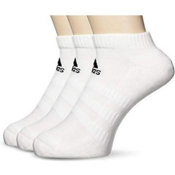 adidas Cush Low 3PP Calcetines, Unisex Adulto, Blanco
