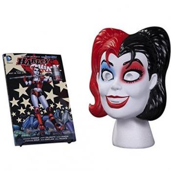 Harley Quinn Book And Mask Set