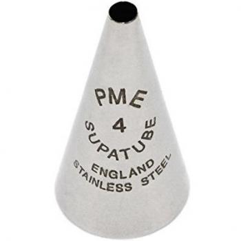 PME Boquilla para Escribir Supatubo de Acero Inoxidable sin Soldaduras Nº 4