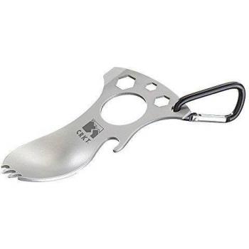 Columbia River Eat'N Tool - Cuchara de acampada y senderismoblanco, color blanco