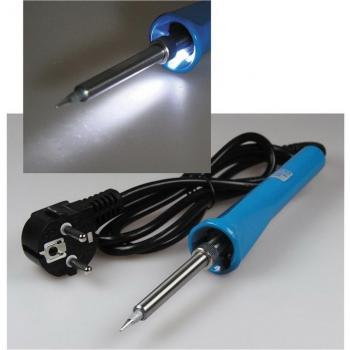 Soldador con iluminación LED, 30 W, 230 V, 134 G