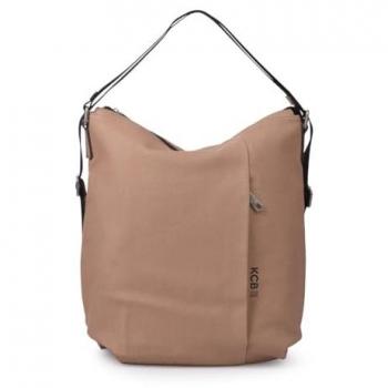 Bolso Mochila KCB Strong | 100% Vegano | Convertible y Versátil | Diseño Moderno y Elegante | Espacioso y Funcional | Asas Ajustables | Color Taupe Claro