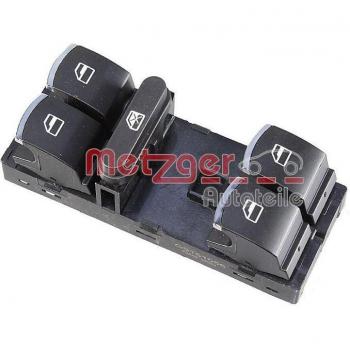 Interruptor de elevalunas METZGER 09161056 con cristal para puerta