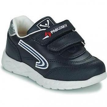 Zapatillas deportivas de niña Pablosky 297020 MARINO con cierre de doble cierre adherente