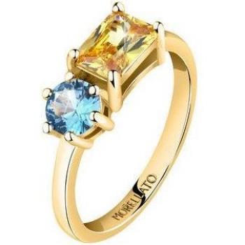 Anillo de Mujer Morellato Colori de Latón Bañado en Ródio con Circonitas, Talla 12, Color Dorado - SAVY09012_MAIN