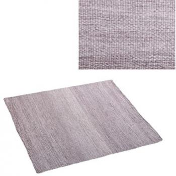 Alfombra de Exterior Goa Gris Piedra PET 140 x 200 cm - Fácil Limpieza - Resistente al Agua - Reciclable