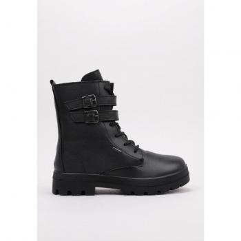 Bota militar plana para niña PRIMIGI ROCKY GTX color Negro