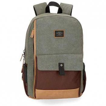 Pepe Jeans Wildshire Mochila para Portátil 15,6 Multicolor 30x45x13 cms Algodón 17.55L
