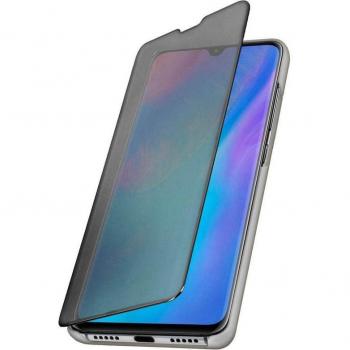 Funda Cartera Translúcida Plateada para Huawei P30 Pro