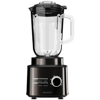 Batidora de Vaso Aiwa Saberu 2500W, Jarra de Vidrio 1.5L, 6 Programas y Auto-limpieza