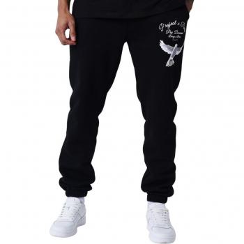 Dove Motif Jogging Suit Project X Paris Black M Male