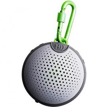 Boompods Aquablaster - Altavoz inalámbrico Bluetooth, con Alexa integrada, Exterior 11 cm Gris