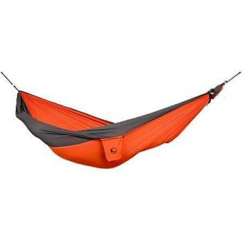 Ticket to the Moon Original Double Hammock - Orange/Dark Grey