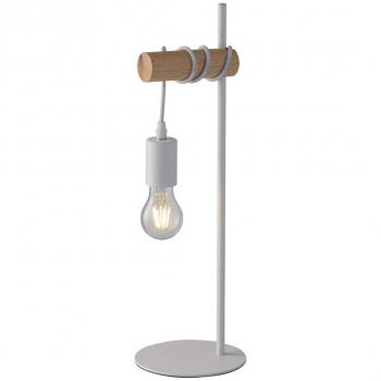 Sobremesa Pino Arizona 50,5 Cm - Lámpara de mesa, pino blanco, casquillo E27