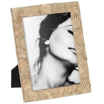 Marco de Fotos Beige Poliresina 19,7 x 2 x 25,5 cm