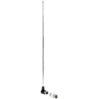 Antena Telescópica Pasiva Hama DVB-T/DAB/FM Performance 15 Plata