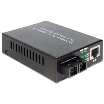 Convertidor de Medios Delock 100Base-FX SC Monomodo 1310 nm 20 km