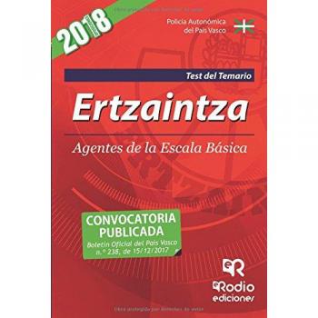 Ertzaintza. Agentes de la Escala Básica. Test del Temario