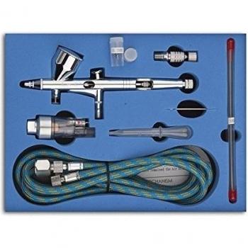 Witmoving doble acción aerógrafo Paiting herramientas aerógrafo de doble para tatuajes aerógrafo, Modelo, pintura