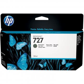 HP 727 130ml Matte Black DesignJet Ink Cartridge (B3P22A)